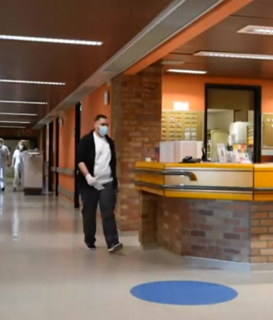 Fermeture d’une salle COVID banalisée 